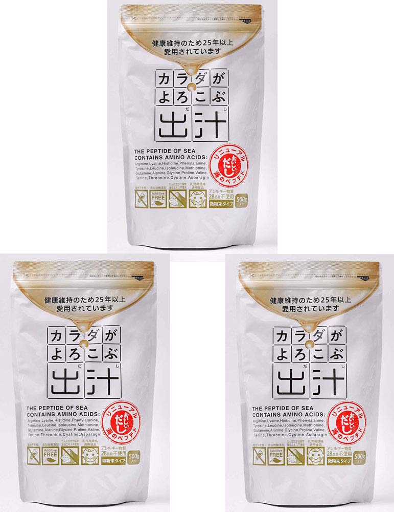 Dashi natural amino baby breast disaster Dashi soup that make your body happy 500g x 3 package set soup, without supplements, ingredients, powder, salt,
Dashi natural amino baby breast disaster Dashi soup that make your body happy 500g x 3 package set soup, without supplements, ingredients, powder, salt,