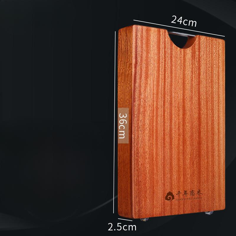 Разделочная доска из цельного дерева Разделочная доска из цельного дерева Разделочная доска из черного дерева Антибактериальная, противоплесневая бытовая кухонная тарелка