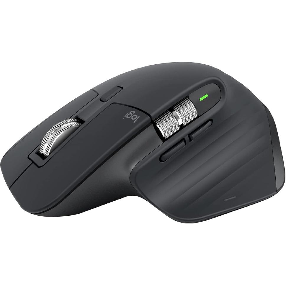Logitech MX Master 3S — беспроводная высокопроизводительная мышь, эргономика, 8K точек на дюйм, отслеживание на стекле, тихие щелчки, USB-C, Bluetooth, Windows, Linux, Chrome — графитовый —
Logitech MX Master 3S — беспроводная высокопроизводительная мышь, эргономика, 8K точек на дюйм, отслеживание на стекле, тихие щелчки, USB-C, Bluetooth, Windows, Linux, Chrome — графитовый —