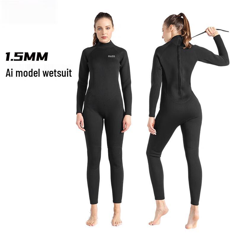 WEZHO Women s 1.5mm Long Sleeve Wetsuit
WEZHO Women s 1.5mm Long Sleeve Wetsuit