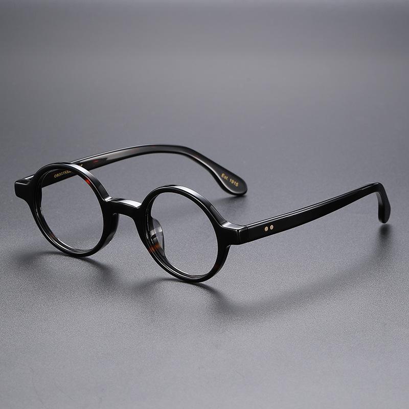 Luxury Retro round Frame Glasses for Men And Women Ultralight Anti Blue Light Acetate Alloy Eyeglasses
Luxury Retro round Frame Glasses for Men And Women Ultralight Anti Blue Light Acetate Alloy Eyeglasses