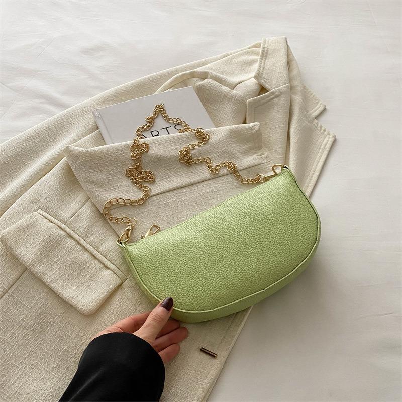 Niche design simple dumpling bag summer new fashion versatile chain bag lychee pattern shoulder messenger bag
Niche design simple dumpling bag summer new fashion versatile chain bag lychee pattern shoulder messenger bag