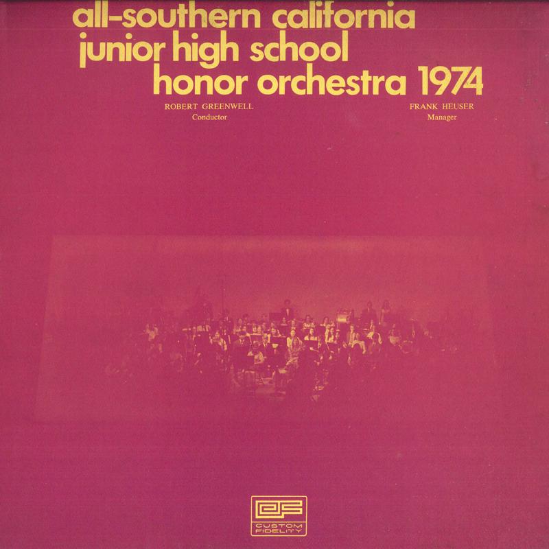 LP Record ALL SOUTHERN CALIFORNIA JUNIOR HIGH - All Southern California Junior High CFS3410 CUSTOM FIDELITY US Classical Used
LP Record ALL SOUTHERN CALIFORNIA JUNIOR HIGH - All Southern California Junior High CFS3410 CUSTOM FIDELITY US Classical Used