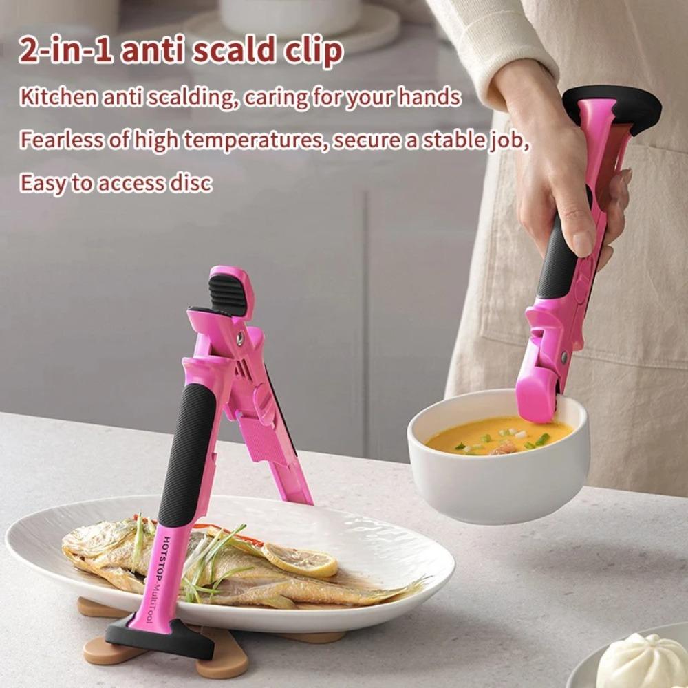 Non-slip Plate Bowl Clip Silicone Handle Retriever Tong Anti-scald Gripper Clip Baking Cooking
Non-slip Plate Bowl Clip Silicone Handle Retriever Tong Anti-scald Gripper Clip Baking Cooking
