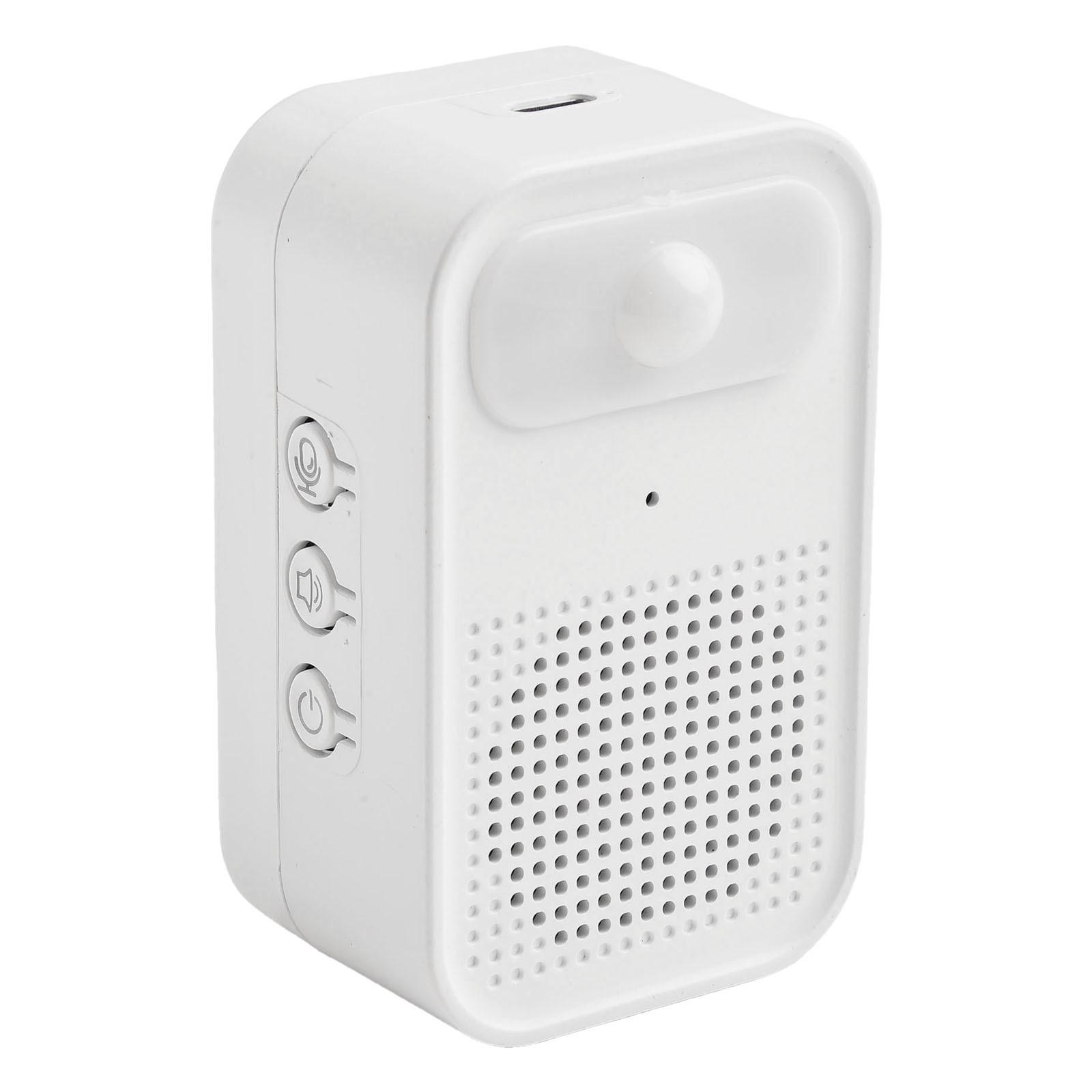 Беспроводной датчик двери с пользовательскими приветствиями и регулируемым уровнем звука белый
Беспроводной датчик двери с пользовательскими приветствиями и регулируемым уровнем звука белый