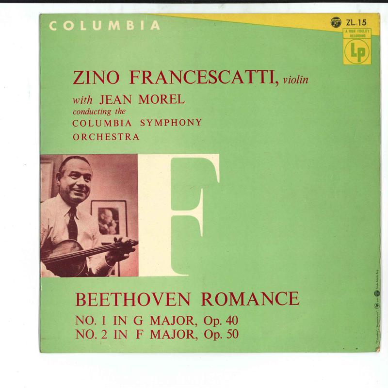 LP Record BEETHOVEN ZINO FRANCESCATTI JEAN MO - Romance ZL15 COLUMBIA Japan Classical Used
LP Record BEETHOVEN ZINO FRANCESCATTI JEAN MO - Romance ZL15 COLUMBIA Japan Classical Used