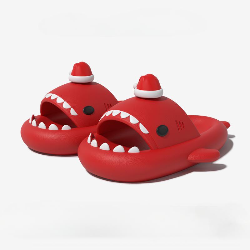 Модные милые тапочки Red Hat для рождественской вечеринки Shark для женщин и мужчин, для ванной комнаты, толстая подошва 4 см, противоскользящие, для пар, для пляжа и улицы
Модные милые тапочки Red Hat для рождественской вечеринки Shark для женщин и мужчин, для ванной комнаты, толстая подошва 4 см, противоскользящие, для пар, для пляжа и улицы