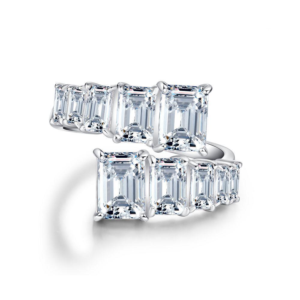 Регулируемое открытое кольцо из стерлингового серебра с квадратным бриллиантом для мужчин и женщин, стиль INS. Adjustable Open
Регулируемое открытое кольцо из стерлингового серебра с квадратным бриллиантом для мужчин и женщин, стиль INS. Adjustable Open