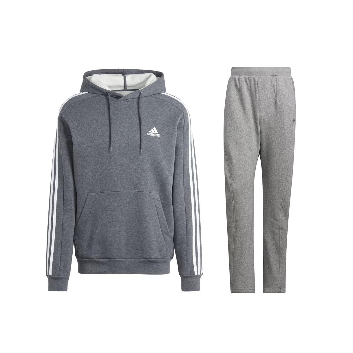 Adidas Hooded Long Sleeve Top Comfortable Versatile Sweatpants Set Men Tops Gray IJ6475+IX6817 S
Adidas Hooded Long Sleeve Top Comfortable Versatile Sweatpants Set Men Tops Gray IJ6475+IX6817 S