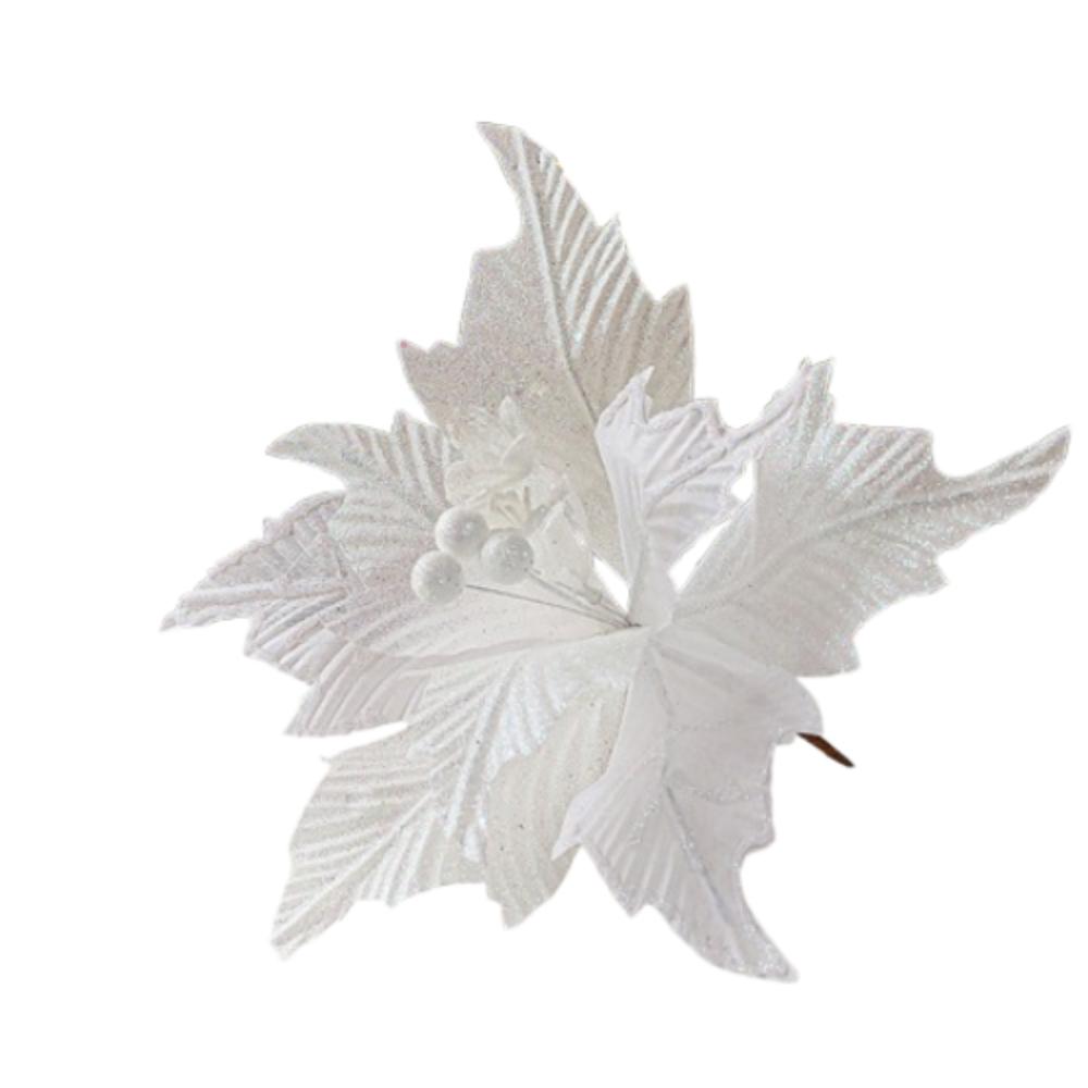 2pcs 26cm Christmas Glitter Flower Simulation DIY Artificial Poinsettia Flower Festival Realistic Sequins Flower белый
2pcs 26cm Christmas Glitter Flower Simulation DIY Artificial Poinsettia Flower Festival Realistic Sequins Flower белый