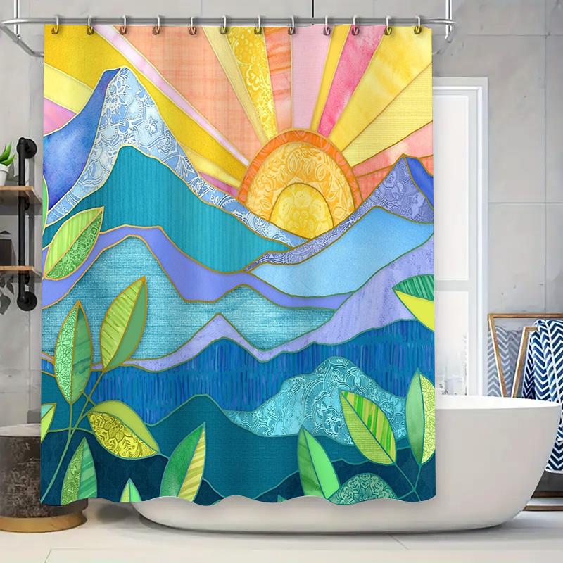 Bathroom Shower Curtain Floral Pattern Vintage Rustic Farmhouse Coastal Nature Scenic Home Decor Washable Waterproof Fabric W60H190(CM)-1 Pcs
Bathroom Shower Curtain Floral Pattern Vintage Rustic Farmhouse Coastal Nature Scenic Home Decor Washable Waterproof Fabric W60H190(CM)-1 Pcs