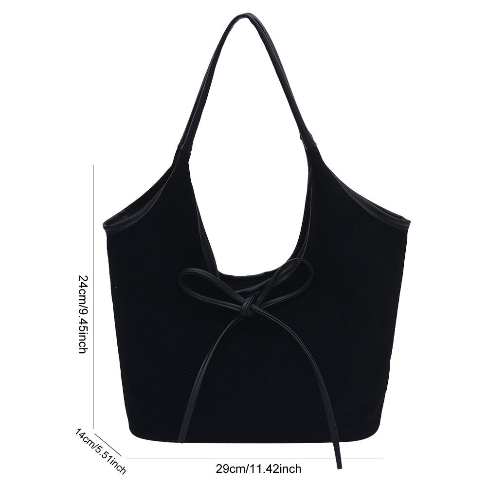 Women Suede Shoulder Bag Magnetic Closure Tote Bag with Interior Pocket Handbag Large for Commute Travel чорний
Women Suede Shoulder Bag Magnetic Closure Tote Bag with Interior Pocket Handbag Large for Commute Travel чорний