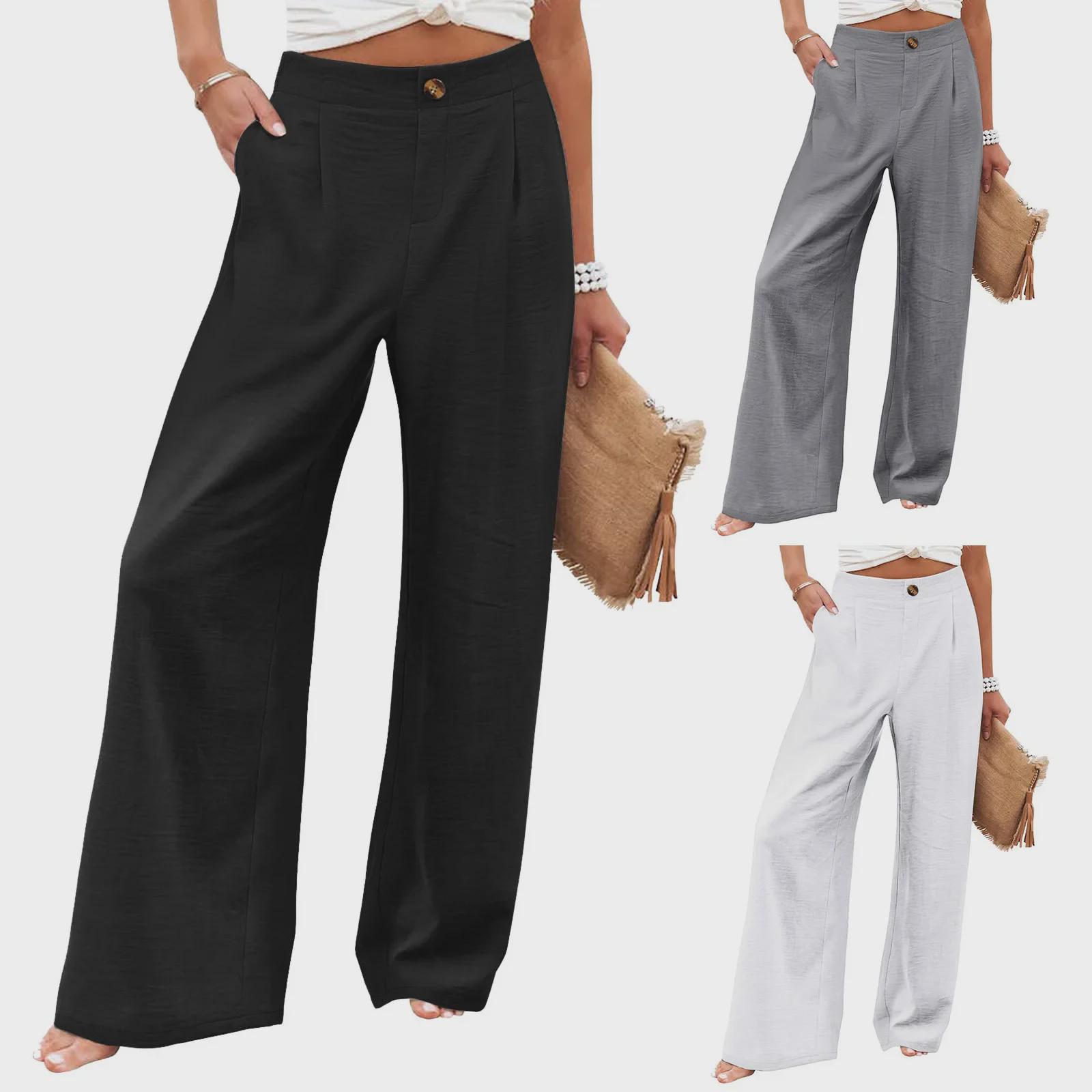 2025 Summer Wide-Leg High-Waisted Straight-Leg Women s Pants with Button Elastic Waist 2XL
2025 Summer Wide-Leg High-Waisted Straight-Leg Women s Pants with Button Elastic Waist 2XL