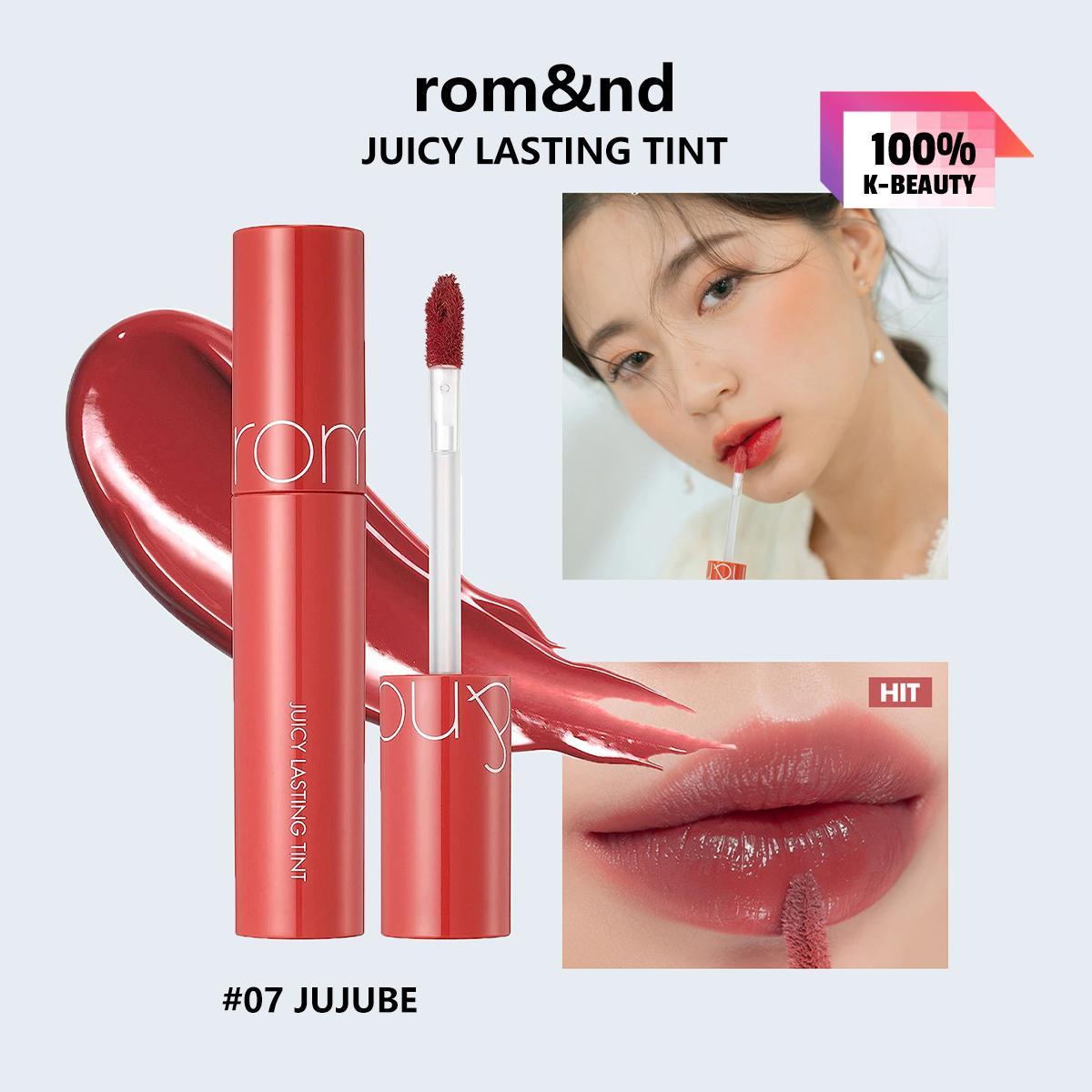 Rom&nd Romand JUICY LASTING TINT 5.5г/0.2 унц (7 варіантів кольору)
Rom&nd Romand JUICY LASTING TINT 5.5г/0.2 унц (7 варіантів кольору)