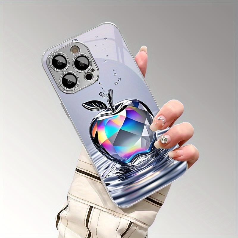Luxurious Aurora Diamond Water Drop Apple Print Pattern Electroplated Phone Case Cover IPhone 16 Pro Max
Luxurious Aurora Diamond Water Drop Apple Print Pattern Electroplated Phone Case Cover IPhone 16 Pro Max