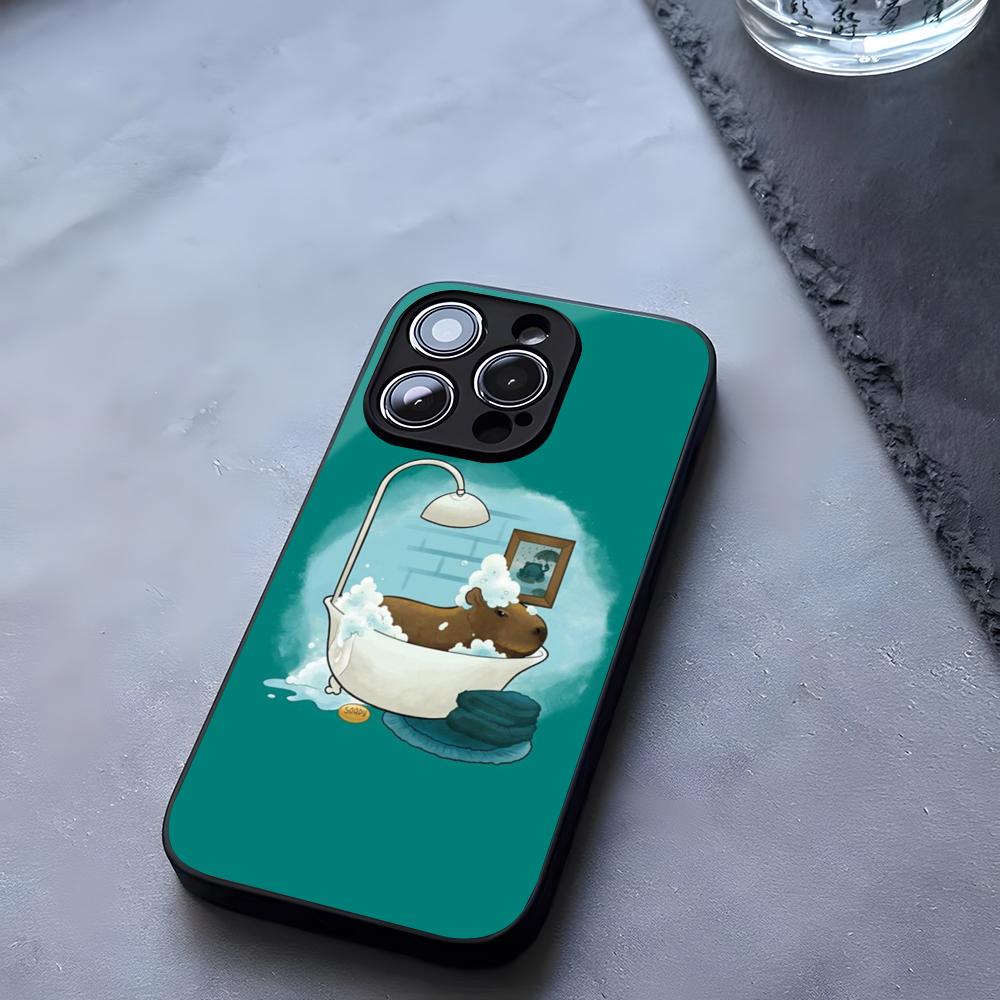 Capybara Spa Phone Case Tempered Glass For IPhone 17 13 14 16 12 15 11 Pro Max Plus Mini X XR SE2020 Coque iPhone 14 Pro Max
Capybara Spa Phone Case Tempered Glass For IPhone 17 13 14 16 12 15 11 Pro Max Plus Mini X XR SE2020 Coque iPhone 14 Pro Max