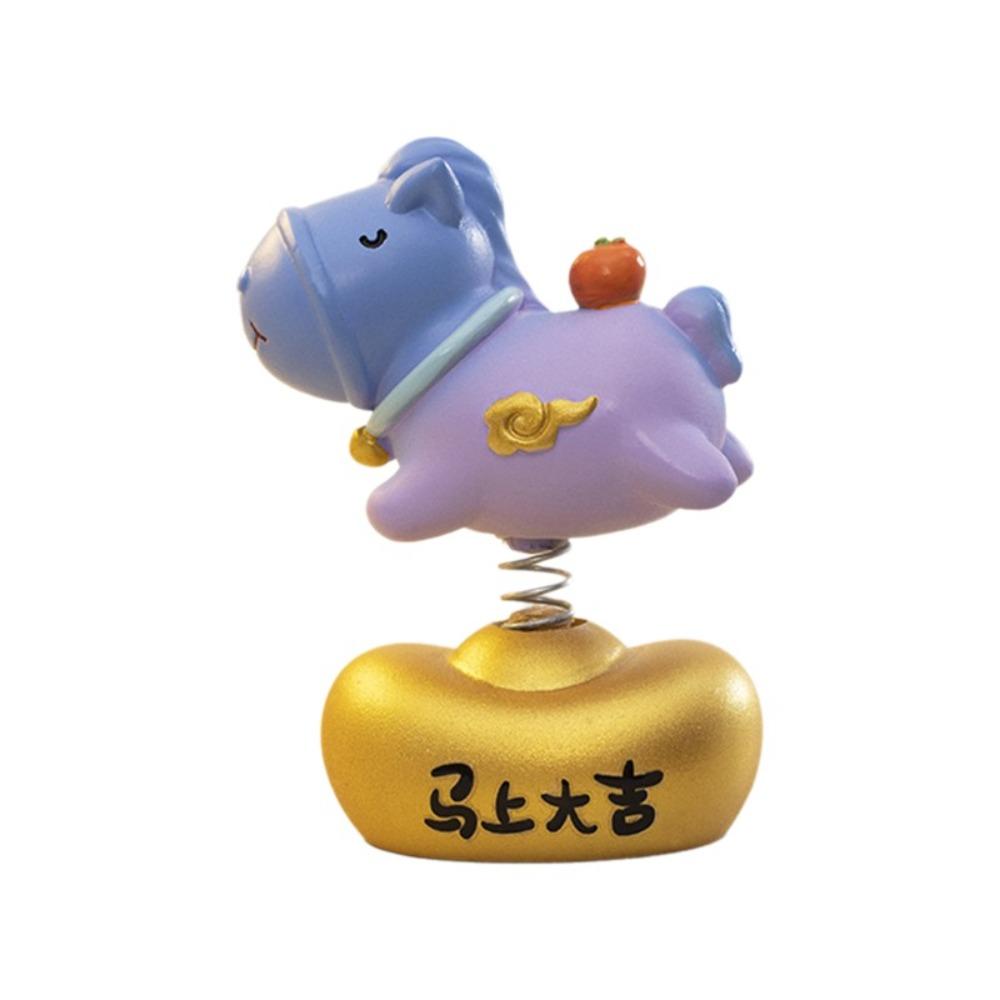 Pony Shape Horse Statue Cartoon New Year Desktop Ornament Zodiac Pony Ornaments Home Decoration фіолетовий
Pony Shape Horse Statue Cartoon New Year Desktop Ornament Zodiac Pony Ornaments Home Decoration фіолетовий