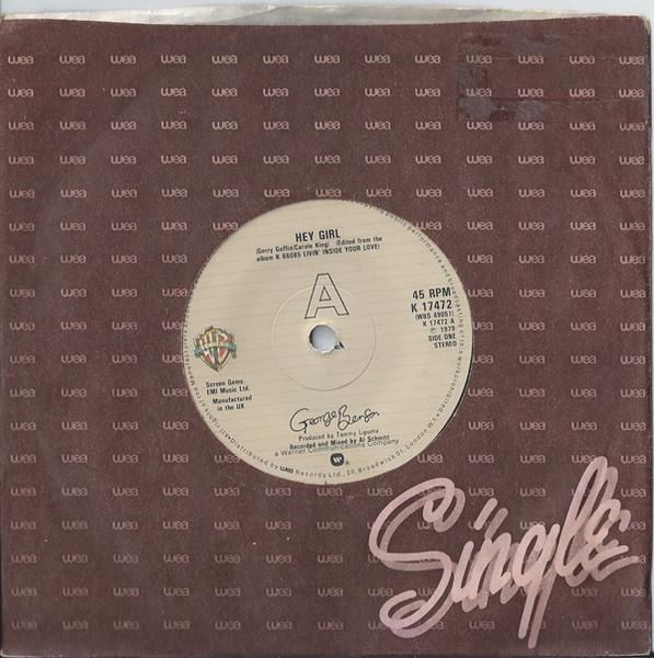 7inch Record GEORGE BENSON - Hey Girl K17472 Warner Bros. Re 1979 UK Soul/Funk Used
7inch Record GEORGE BENSON - Hey Girl K17472 Warner Bros. Re 1979 UK Soul/Funk Used