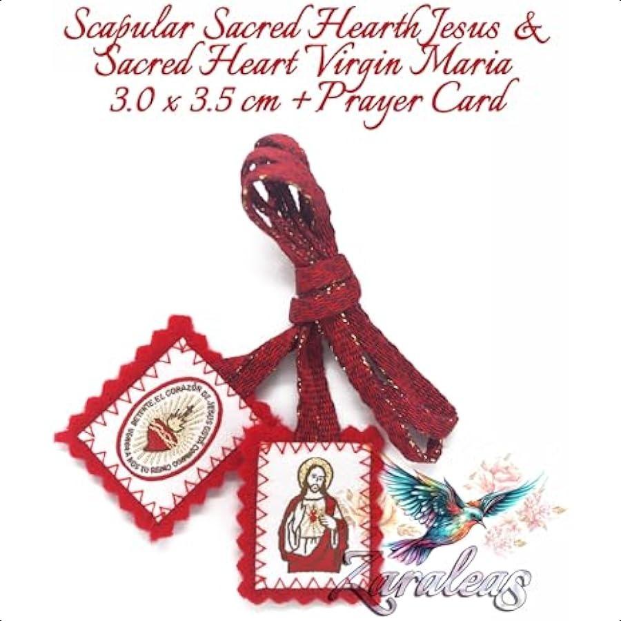 Католический скапуляр Красная шерсть Прямоугольный Стежок Икона Ручной работы Священное Сердце Иисуса Детант Sagrado Corazón от Zaraleas 3,0 см x 3. United States
Католический скапуляр Красная шерсть Прямоугольный Стежок Икона Ручной работы Священное Сердце Иисуса Детант Sagrado Corazón от Zaraleas 3,0 см x 3. United States