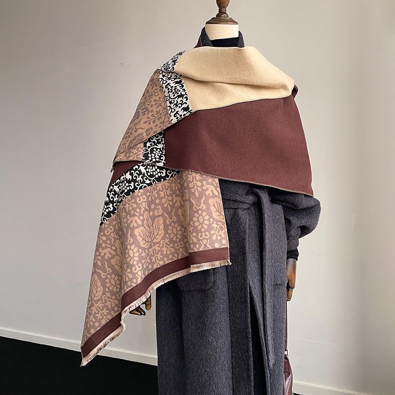 Листья Растений Простой Двухцветный Этнический Стиль Женский Имитация Кашемира Теплый Шарф Осень И Зима Шаль для Кондиционера 180-70cm темно-коричневого
Листья Растений Простой Двухцветный Этнический Стиль Женский Имитация Кашемира Теплый Шарф Осень И Зима Шаль для Кондиционера 180-70cm темно-коричневого