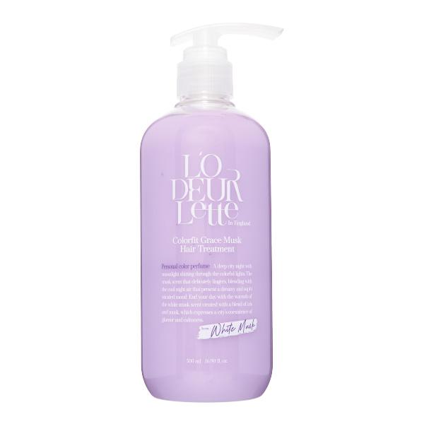 L ODEURLETTE IN ENGLAND COLORFIT GRACE MUSK HAIR TREATMENT Парфюмированная маска для волос c ароматом белого мускуса 500мл
L ODEURLETTE IN ENGLAND COLORFIT GRACE MUSK HAIR TREATMENT Парфюмированная маска для волос c ароматом белого мускуса 500мл