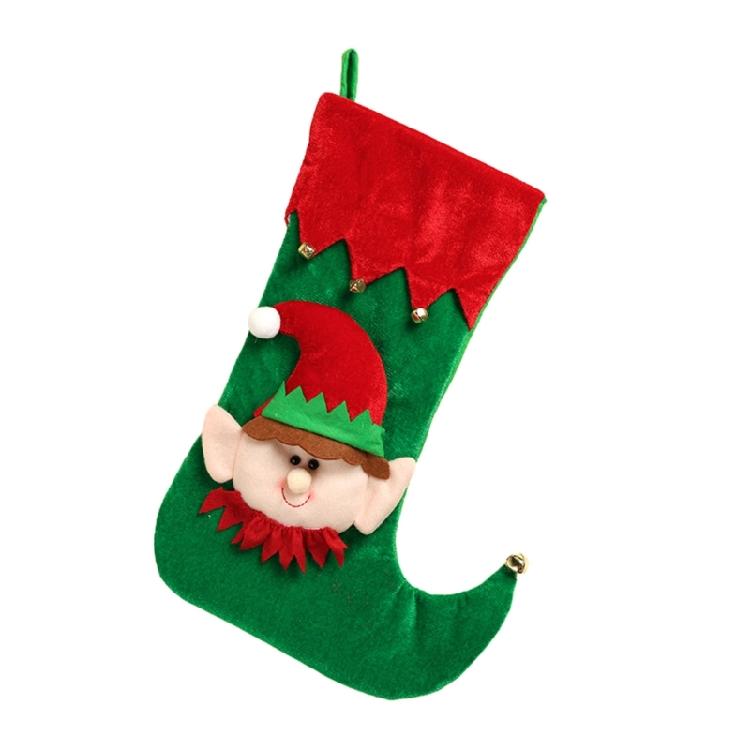 Cartoon Elf Christmas Stockings Ornament Candy Gift Bag Christmas Hanging Socks For Tree Fireplaces Decoration зелений
Cartoon Elf Christmas Stockings Ornament Candy Gift Bag Christmas Hanging Socks For Tree Fireplaces Decoration зелений
