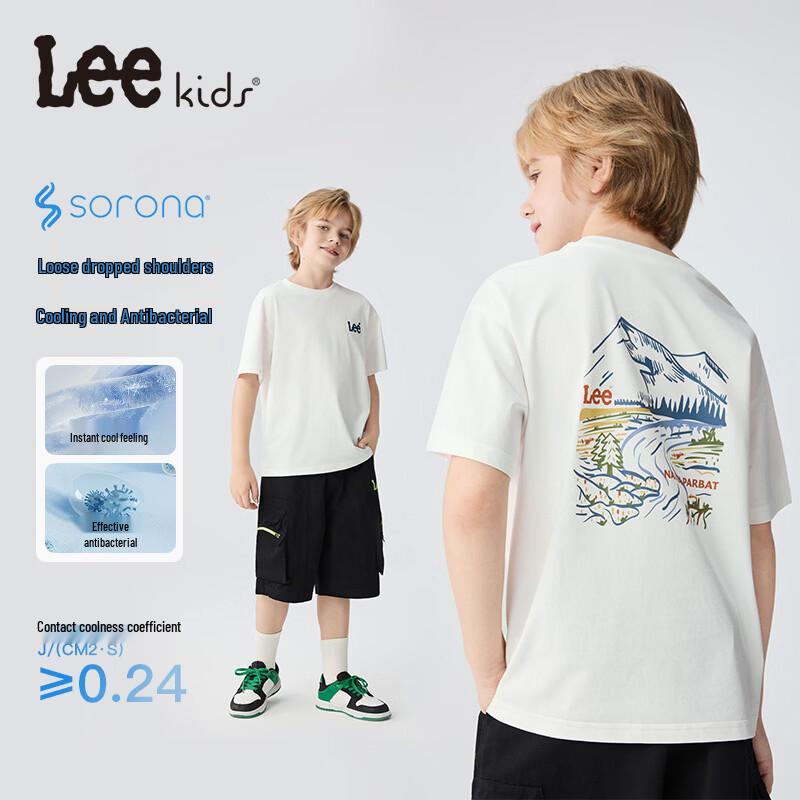 Футболка с коротким рукавом Lee Kids с охлаждающим эффектом, антибактериальная, с принтом пейзажа 160+
Футболка с коротким рукавом Lee Kids с охлаждающим эффектом, антибактериальная, с принтом пейзажа 160+