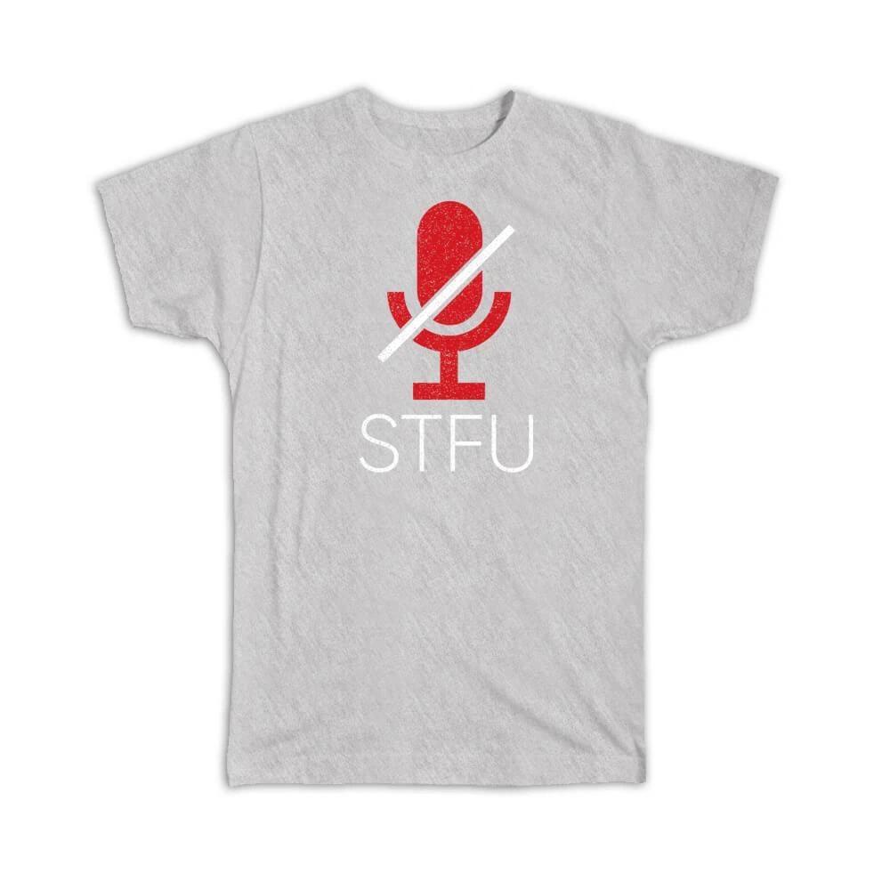 Gift T-Shirt : Retro Microphone Print STFU Music Radio Vintage Card Poster L
Gift T-Shirt : Retro Microphone Print STFU Music Radio Vintage Card Poster L