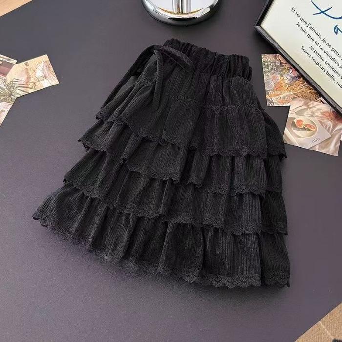 Women s Coffee Lace Patchwork Velvet A-Line Skirt - High Waist, Slimming, Autumn/Winter 2025 Extra Large чёрный
Women s Coffee Lace Patchwork Velvet A-Line Skirt - High Waist, Slimming, Autumn/Winter 2025 Extra Large чёрный