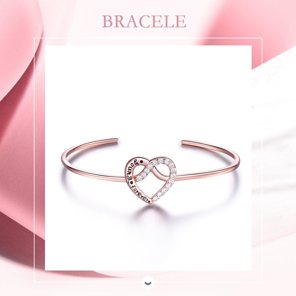 Браслет Young Forever Hollow Heart с розовым золотом, открытые женские браслеты розового золота
Браслет Young Forever Hollow Heart с розовым золотом, открытые женские браслеты розового золота