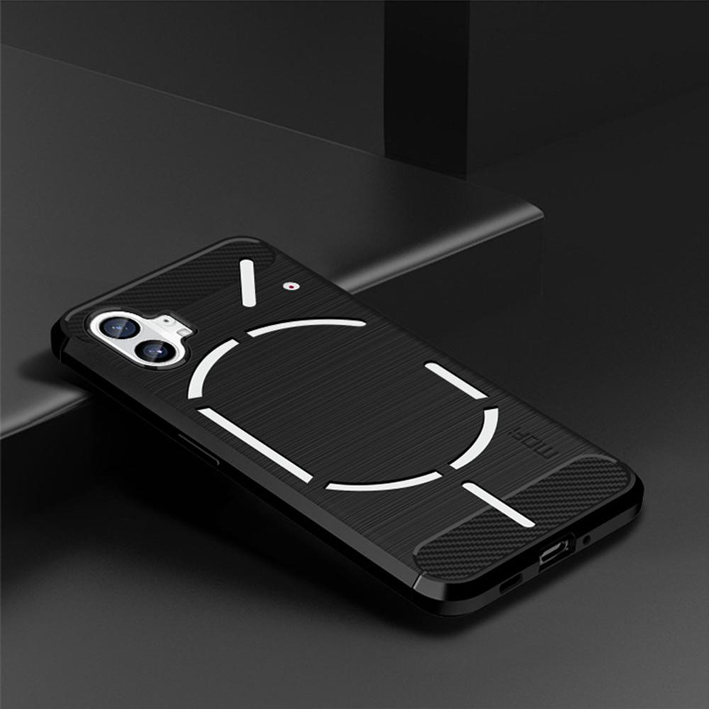 MOFI for Nothing phone (1) 5G Drop-proof Carbon Fiber Texture Soft TPU Back Cover Brushed Surface Anti-scratch Phone Case Blue
MOFI for Nothing phone (1) 5G Drop-proof Carbon Fiber Texture Soft TPU Back Cover Brushed Surface Anti-scratch Phone Case Blue