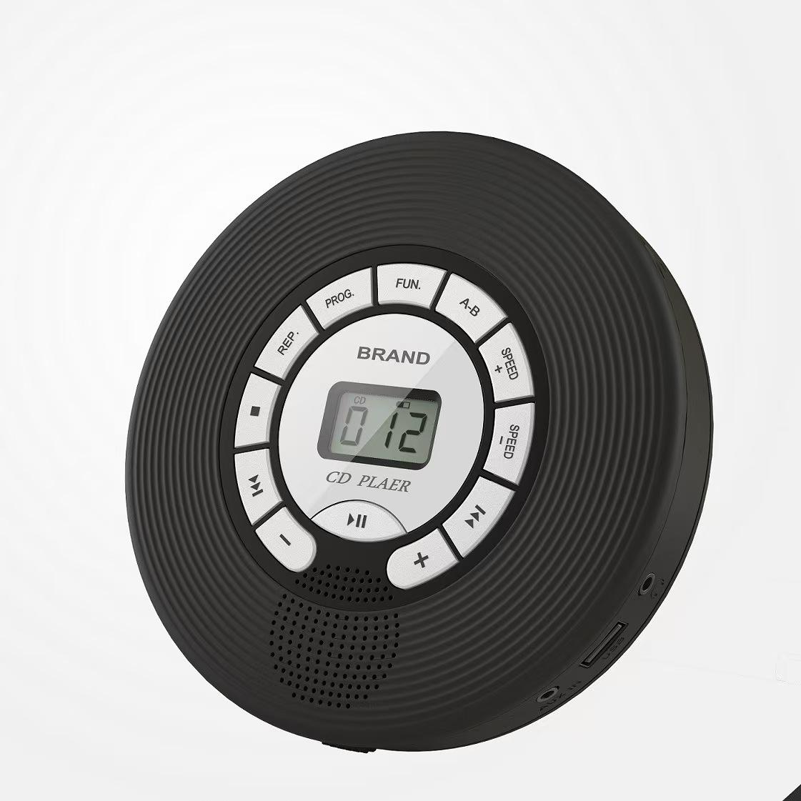 Акумуляторний портативний Bluetooth CD-програвач, компактний музичний CD-програвач для автомобіля/подорожей, домашня аудіосистема зі стереодинаміком, AUX, USB
Акумуляторний портативний Bluetooth CD-програвач, компактний музичний CD-програвач для автомобіля/подорожей, домашня аудіосистема зі стереодинаміком, AUX, USB