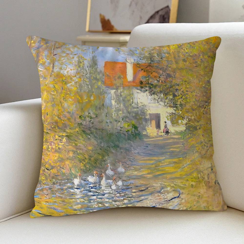 Claude Monet Classic Art Collection Cat Personalized Pillow Dust Cover Bedroom Kids Party Decoration Pillowcase Birthday Gift 12x12Inch
Claude Monet Classic Art Collection Cat Personalized Pillow Dust Cover Bedroom Kids Party Decoration Pillowcase Birthday Gift 12x12Inch