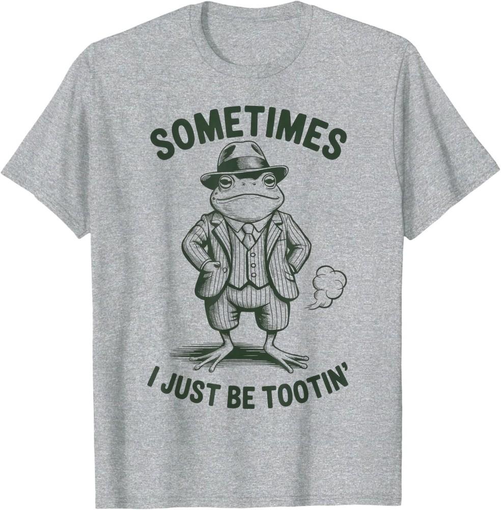 Funny Frog in Suit Meme Vintage Sometimes I Be Tootin Fart TShirt Unisex T-Shirt M
Funny Frog in Suit Meme Vintage Sometimes I Be Tootin Fart TShirt Unisex T-Shirt M