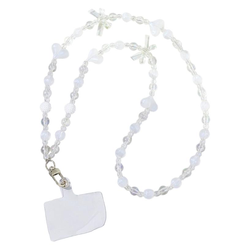 Y2K Beaded Phone Charm Long Phone Lanyard Neck Hanging Strap Decoration 1 білий
Y2K Beaded Phone Charm Long Phone Lanyard Neck Hanging Strap Decoration 1 білий
