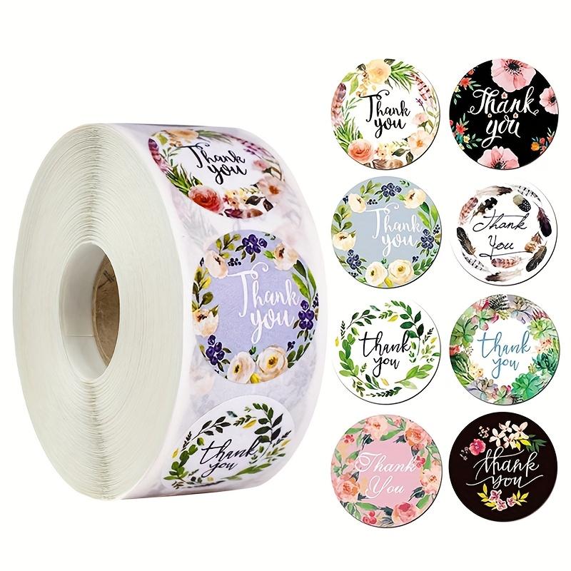 Round Floral Thank You Stickers Scrapbook for Package Seal Labels Sticker Decoration Wedding Sticker A
Round Floral Thank You Stickers Scrapbook for Package Seal Labels Sticker Decoration Wedding Sticker A