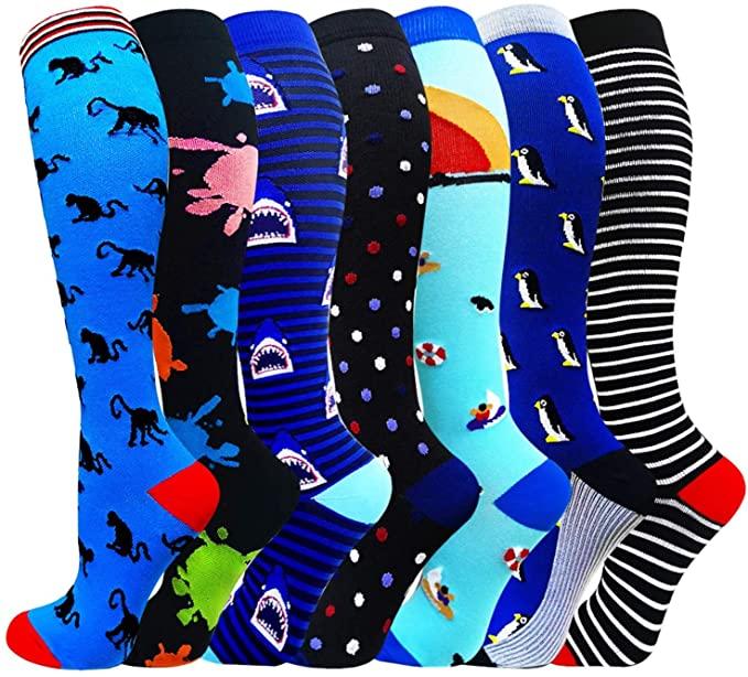 58 Styles Men Women Compression Socks Fit For Sports Varicose Veins Socks Animal Outdoor Running Cycling Long Pressure Stockings S-M
58 Styles Men Women Compression Socks Fit For Sports Varicose Veins Socks Animal Outdoor Running Cycling Long Pressure Stockings S-M
