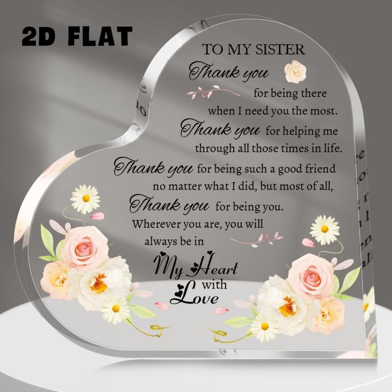 2D Flat Heart-shaped Flower Design Acrylic Desktop Decoration Plaque, Home Decor Plaque Hanging Wall Art Decorative Garden Decoration for Room Door Si 10*10cm
2D Flat Heart-shaped Flower Design Acrylic Desktop Decoration Plaque, Home Decor Plaque Hanging Wall Art Decorative Garden Decoration for Room Door Si 10*10cm