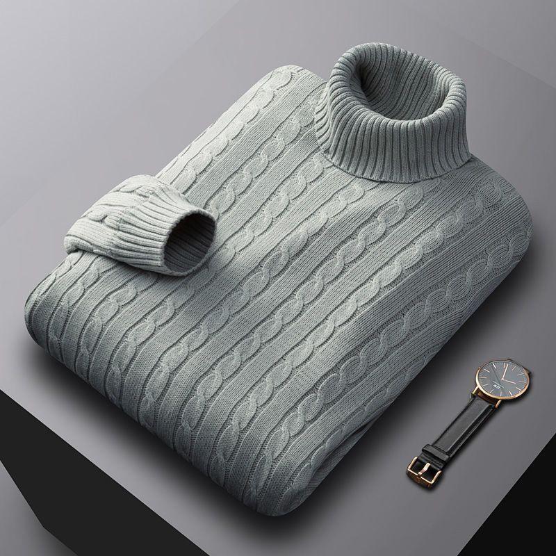 Men s Thickened High Neck Cotton Sweater - Autumn/Winter Warm & Stylish L (50-60 kg)
Men s Thickened High Neck Cotton Sweater - Autumn/Winter Warm & Stylish L (50-60 kg)