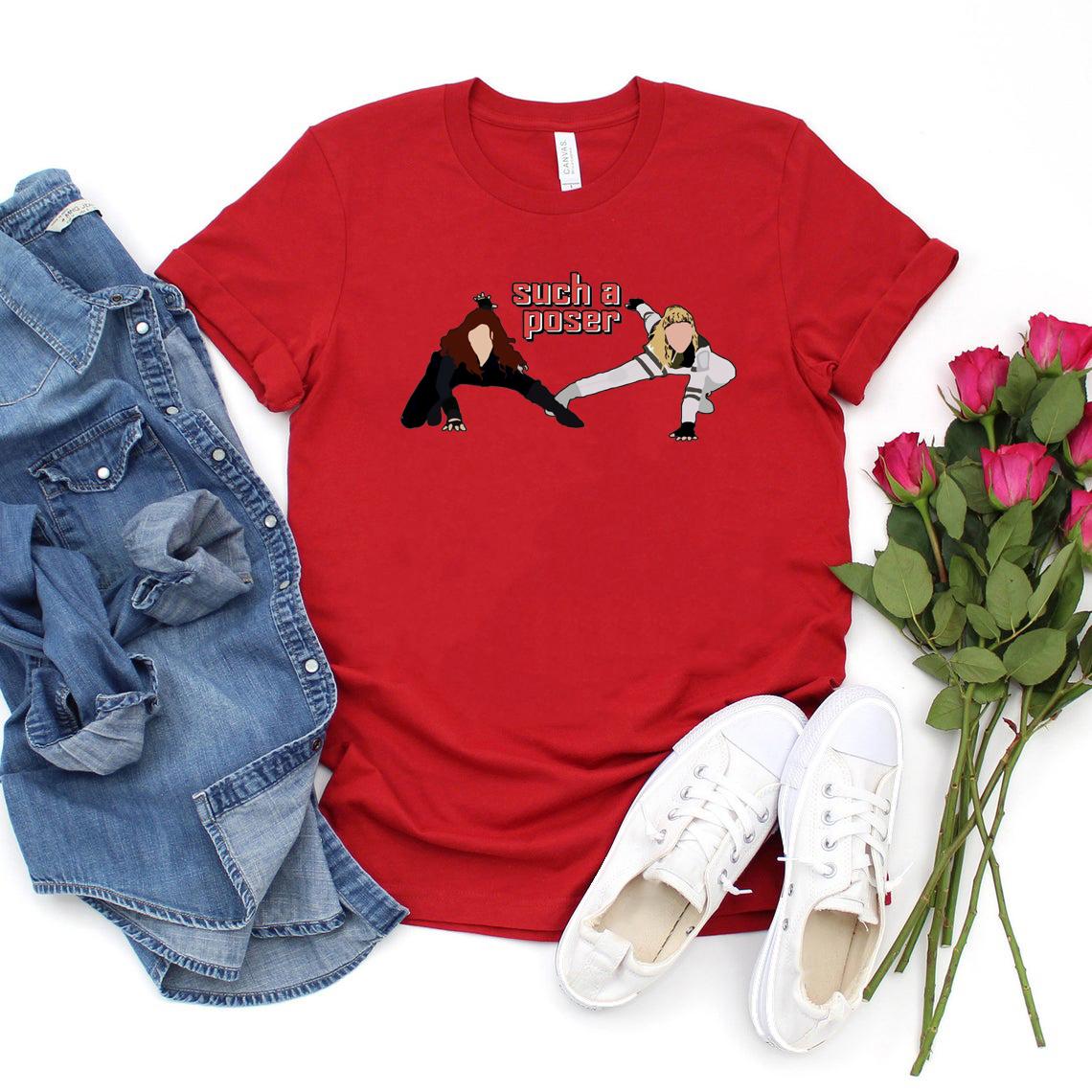 Such A Poser Black Widow Tshirts Natasha RoUnisexoff T Shirt Women Short Sleev Tshirt Tops Graphic T Shirts Fans Gift Tshirt Tee S
Such A Poser Black Widow Tshirts Natasha RoUnisexoff T Shirt Women Short Sleev Tshirt Tops Graphic T Shirts Fans Gift Tshirt Tee S