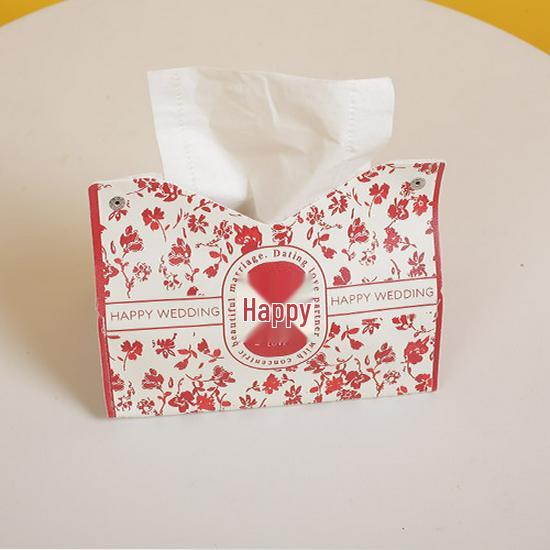 Red Creative Wedding Tissue and Candy Storage Box 20 x 14.5 x 13 cm
Red Creative Wedding Tissue and Candy Storage Box 20 x 14.5 x 13 cm