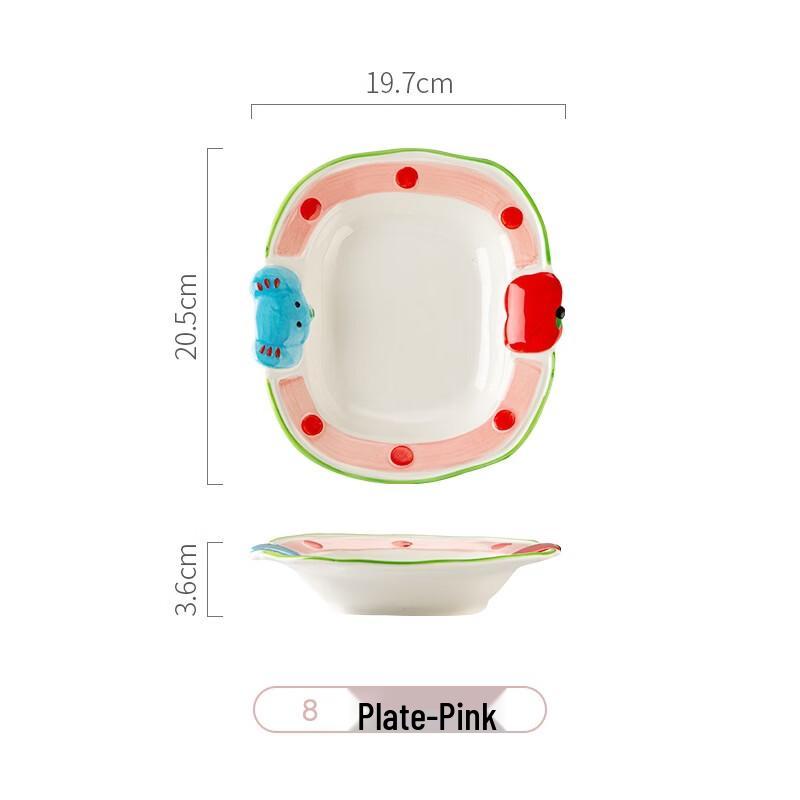 Cute Ceramic Apple Girl Dinnerware Set
Cute Ceramic Apple Girl Dinnerware Set