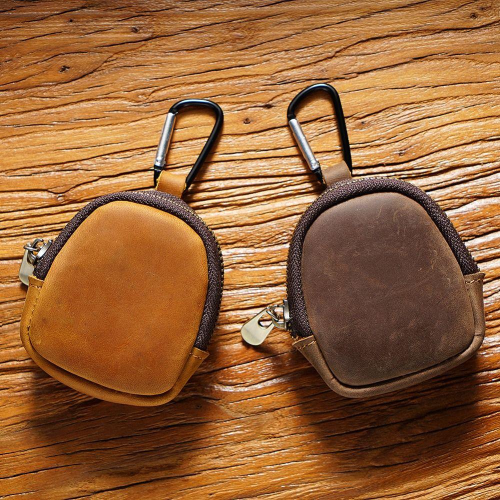 Genuine Leather Cowhide Coin Purses With Keyring Coin Pouch Fashion Small Purses коричневий
Genuine Leather Cowhide Coin Purses With Keyring Coin Pouch Fashion Small Purses коричневий