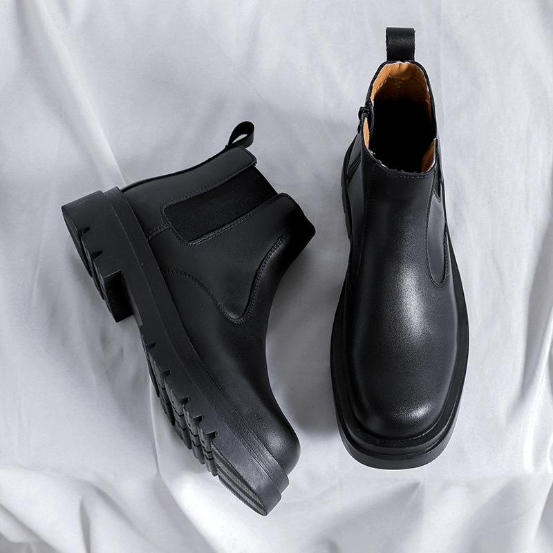 Новые весенние и осенние мужские ботинки martin, нескользящие, износостойкие, повседневные мужские ботинки с высоким берцем 
Новые весенние и осенние мужские ботинки martin, нескользящие, износостойкие, повседневные мужские ботинки с высоким берцем