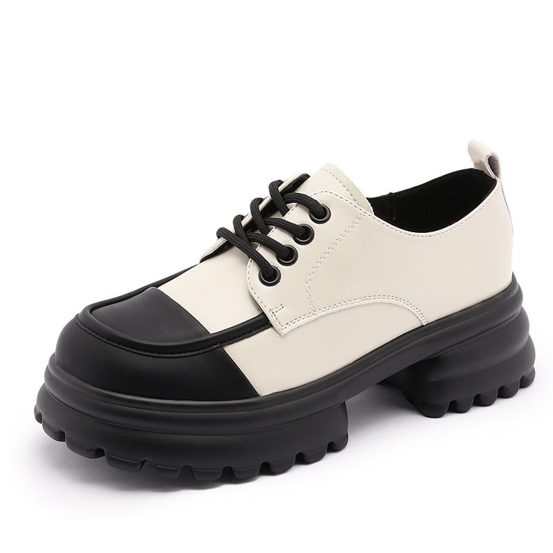 Leather platform loafers women s color matching 2025 autumn new lace-up casual small leather shoes women s height-increasing versatile single shoes 40
Leather platform loafers women s color matching 2025 autumn new lace-up casual small leather shoes women s height-increasing versatile single shoes 40