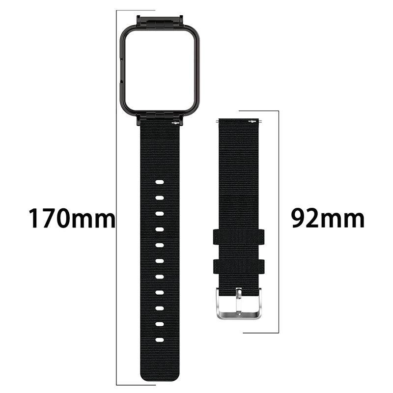 For Xiaomi Redmi Watch 2 Lite Strap Nylon Canvas Watch Band Replacement Breathable Wristband Light Purple
For Xiaomi Redmi Watch 2 Lite Strap Nylon Canvas Watch Band Replacement Breathable Wristband Light Purple