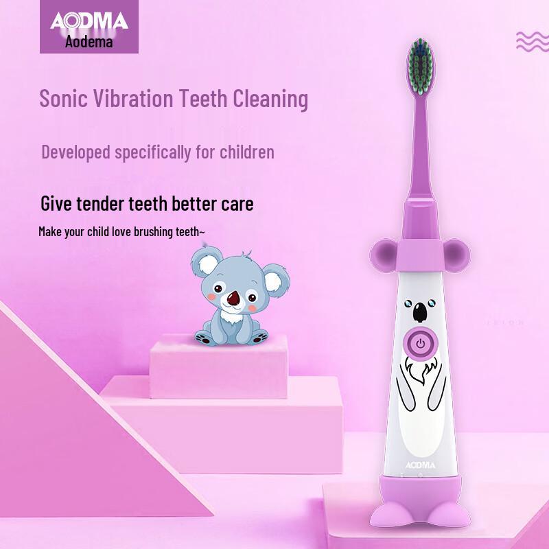 AODMA Kids Sonic Electric Toothbrush CN plug (adapter included)
AODMA Kids Sonic Electric Toothbrush CN plug (adapter included)