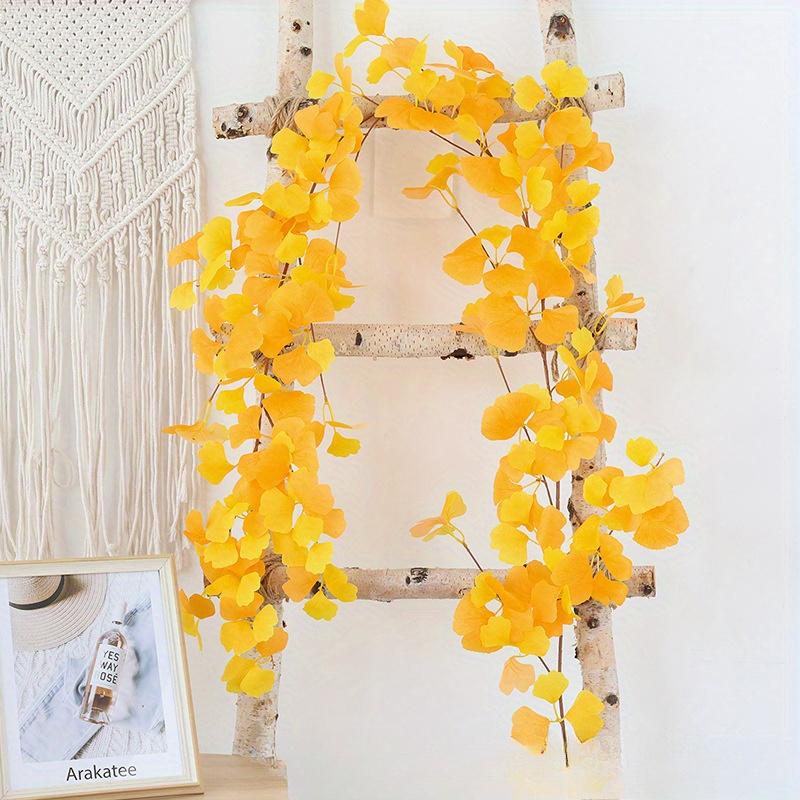 1PC Simulation Ginkgo Leaf Branch Plastic Silk Flower Yellow Home Vestibule Vase Decoration
1PC Simulation Ginkgo Leaf Branch Plastic Silk Flower Yellow Home Vestibule Vase Decoration