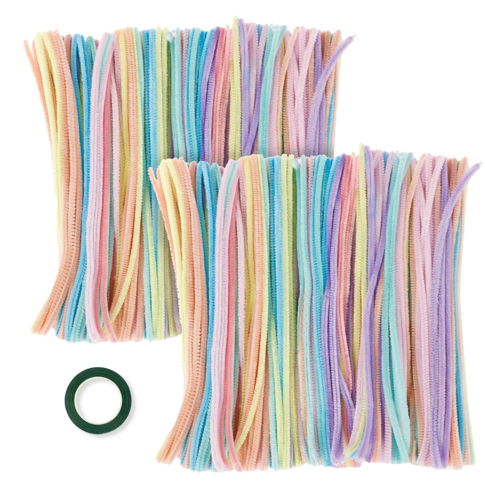 1000Pcs Colorful Chenille Stems Pipe Cleaner Craft Plush Tinsel Stick Wired Twist Stick Kids Educational Toy DIY Arts Supplies
1000Pcs Colorful Chenille Stems Pipe Cleaner Craft Plush Tinsel Stick Wired Twist Stick Kids Educational Toy DIY Arts Supplies