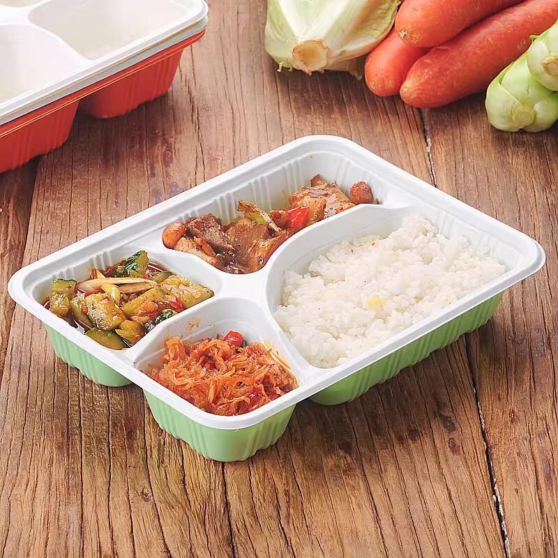 Kangmo 4-Compartment Disposable Lunch Box Set
Kangmo 4-Compartment Disposable Lunch Box Set
